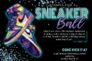  image of sneakers with information about LAES sneaker ball