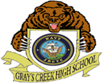 Gray's Creek high School Navy JROTC Bear emblem 