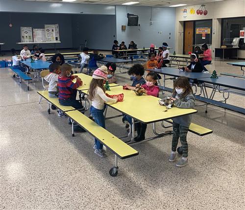 Student 2 Student club donated toys to Primetime kids at Loyd Auman Elementary School